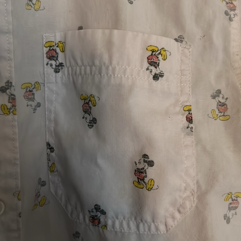 Mickey Mouse Button Down - image 4